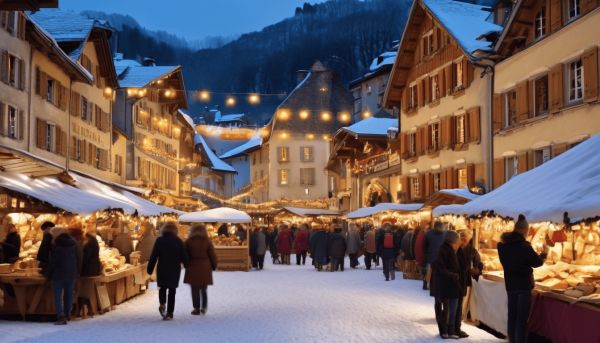 Comment profiter des marchés de Noël en Haute-Savoie