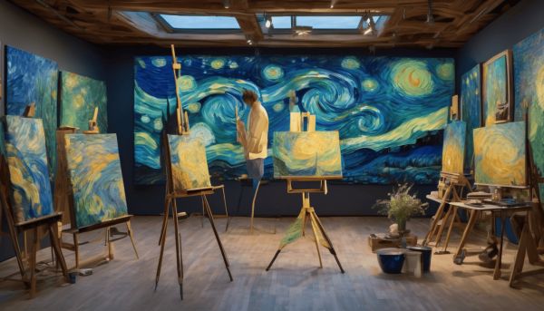 Quand l’art de Van Gogh rencontre des technologies éblouissantes